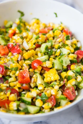 Grilled Corn Salad