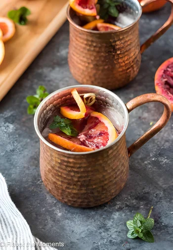 Blood Orange Moscow Mule