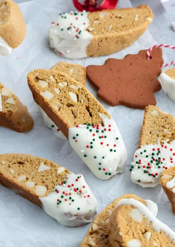 Gingerbread Biscotti