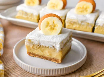 Banana Pudding Bars