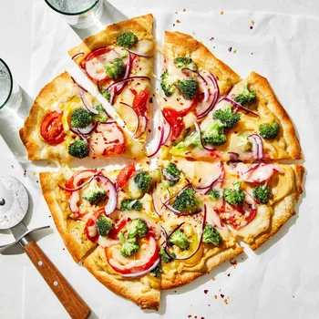Hummus Pizza
