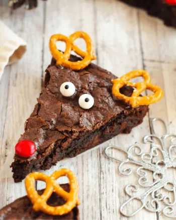 Reindeer Christmas Brownies