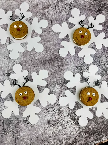 Gingerbread Reindeer Cookies