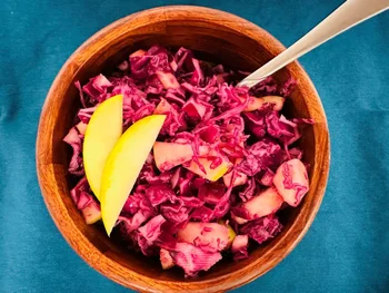 Cabbage Apple Salad