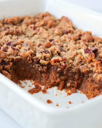Pecan Pumpkin Crisp