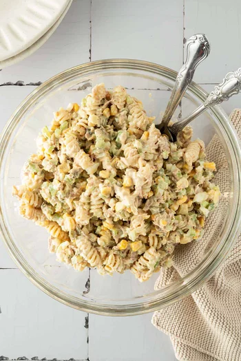 Creamy Tuna Pasta Salad