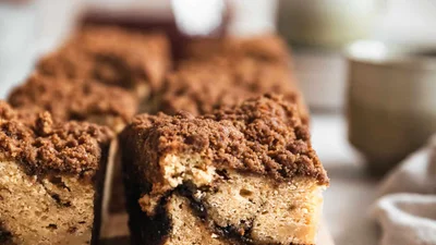 Brown Butter Banana Coffee Cake