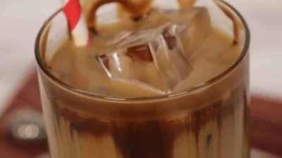 Chocolate Caramel Iced Coffee