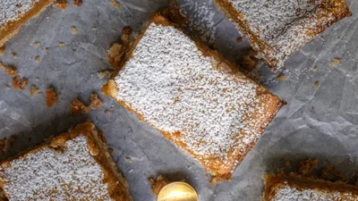 Brown Butter Pumpkin Gooey Butter Cake