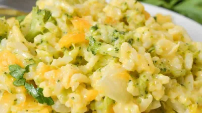 Velveeta Broccoli Rice Casserole