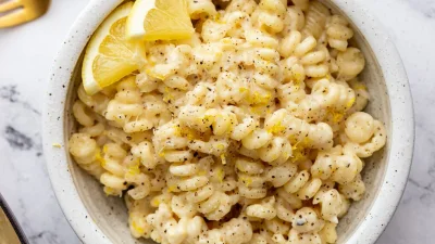Creamy Lemon Pasta (20-Minute Recipe)