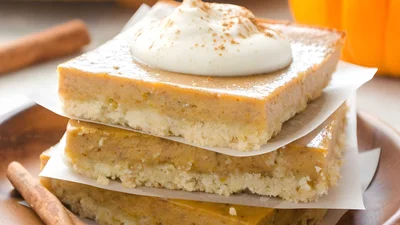 Easy Pumpkin Pie Bars