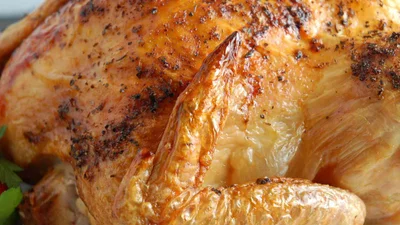 Spicy Rapid Roast Chicken